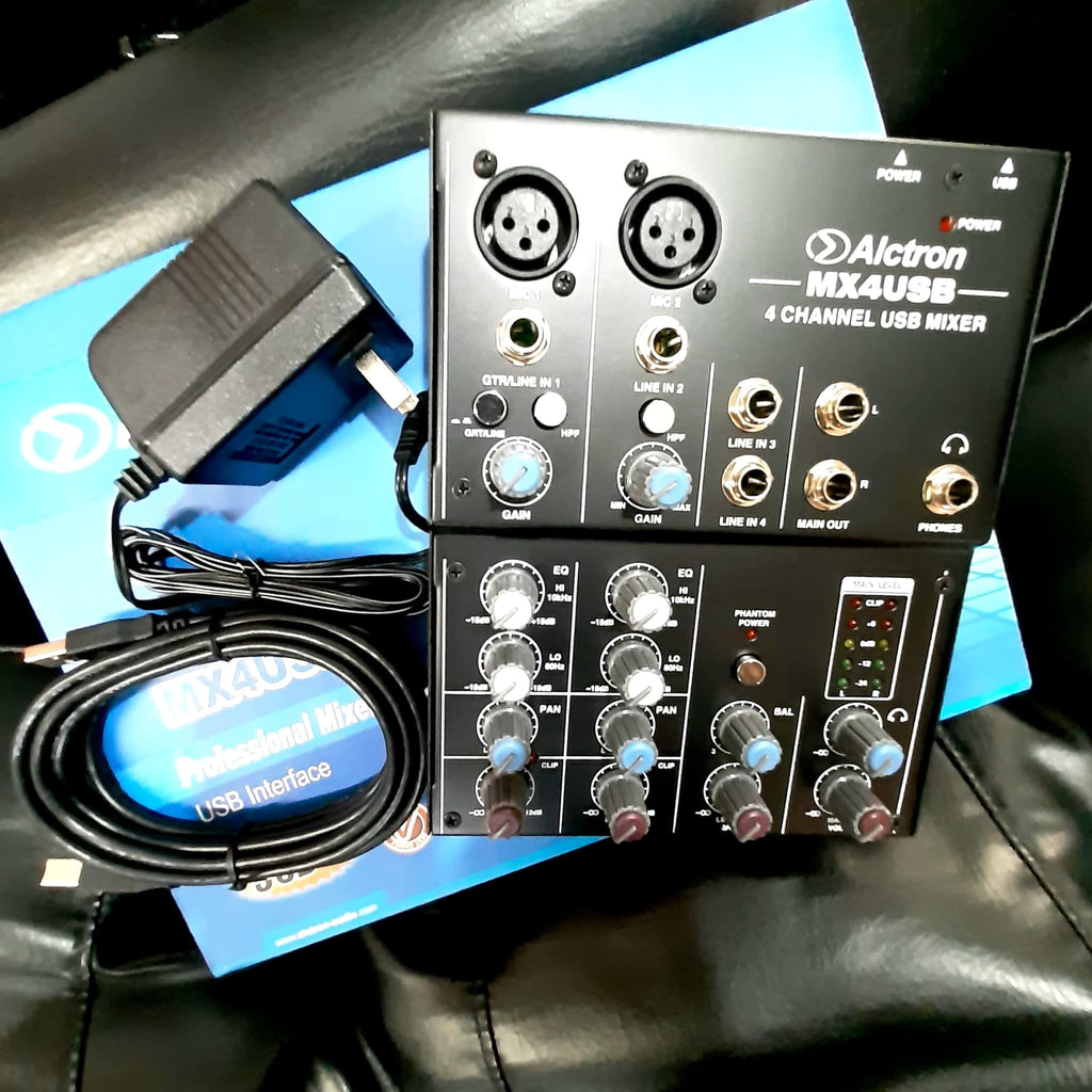 MIXER AUDIO MX4USB ALCTRON