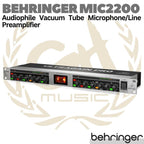 BEHRINGER ULTRAGAIN PRO MIC2200 V2 Vacuum Tube Mic / Line Preamplifier