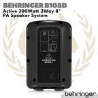 Behringer Eurolive B108D Active 300W 8 inch PA Speaker | Aktif B108 D