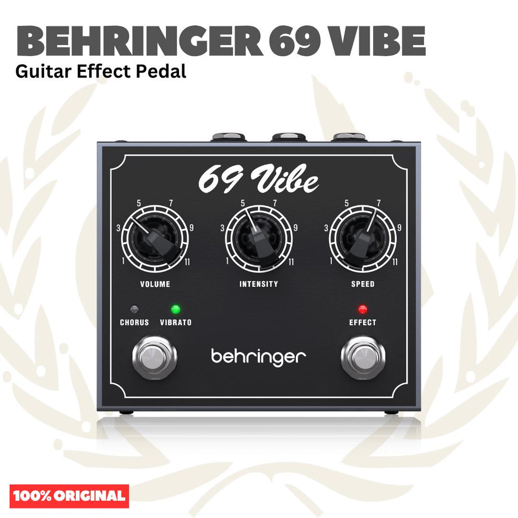 Behringer 69 VIBE Vintage Guitar Effect Pedal - Efek Pedal Gitar