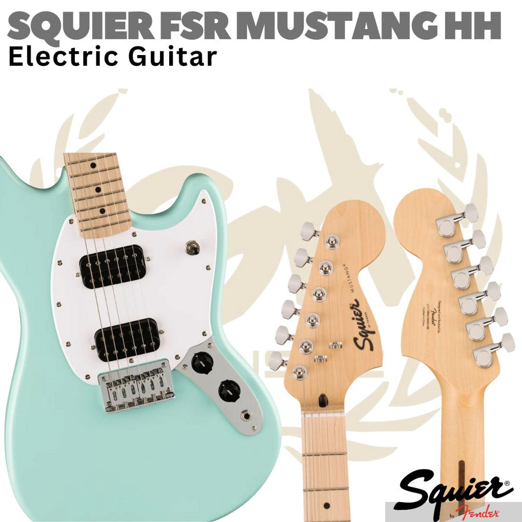 SQUIER FSR SONIC Mustang  HH Electric Guitar | Gitar Elektrik Listrik