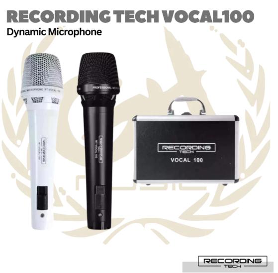 Recording Tech RT Vocal100 Professional Dynamic Mic - Mic RT Vocal 100 Microphone