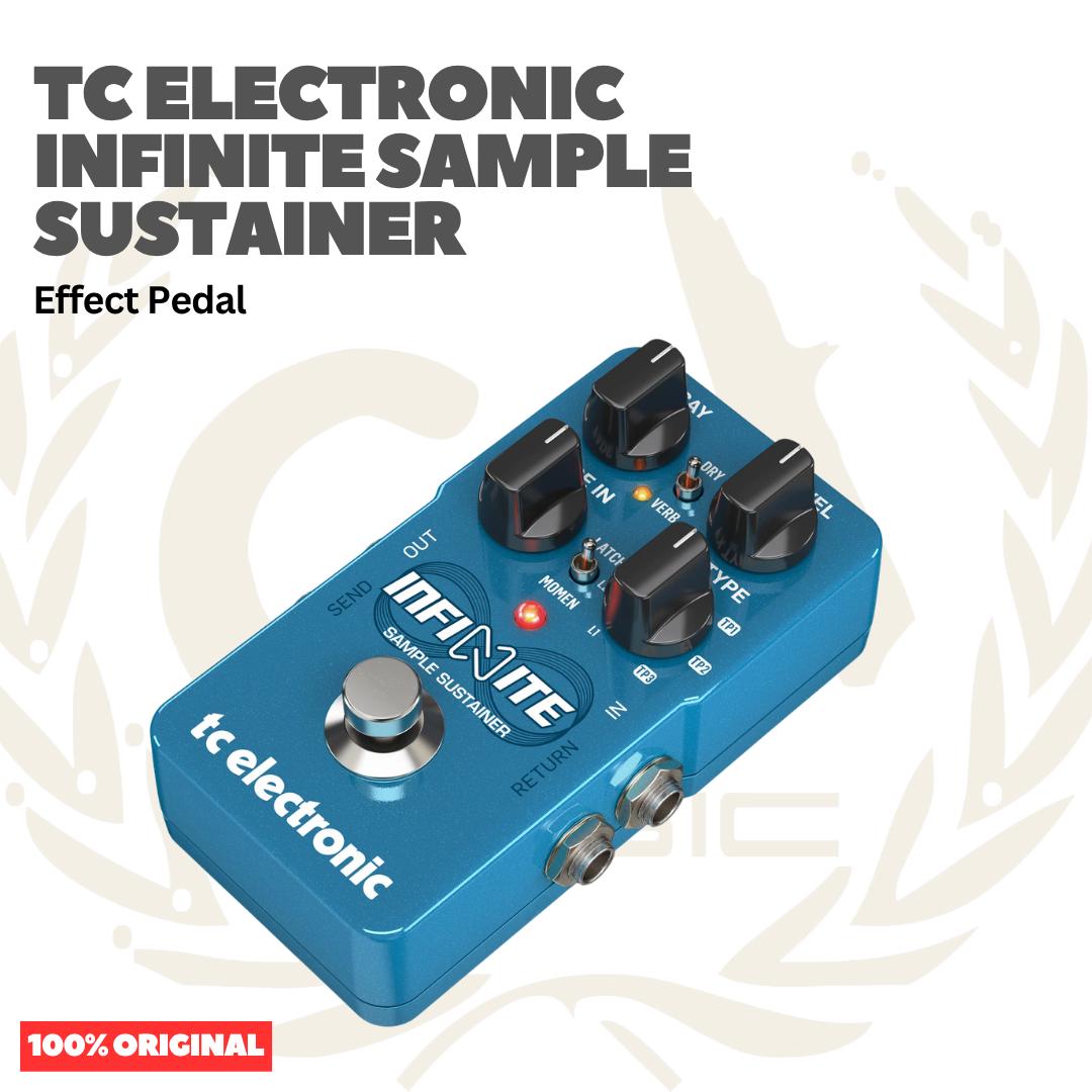 TC Electronic Infinite Sample Sustainer Guitar Effect Pedal - Pedal Efek Gitar Bass
