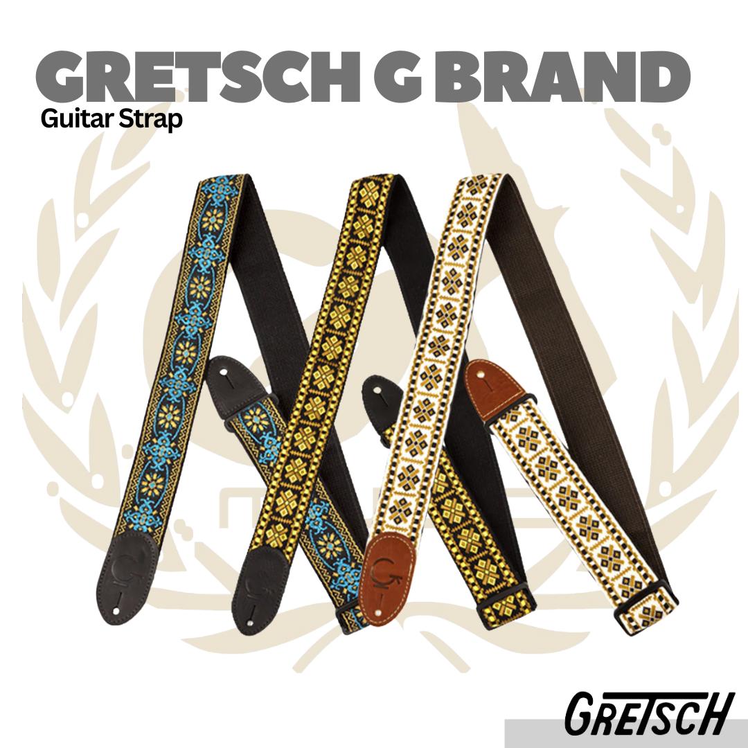 Gretsch G Brand Guitar Strap - Strap Gitar