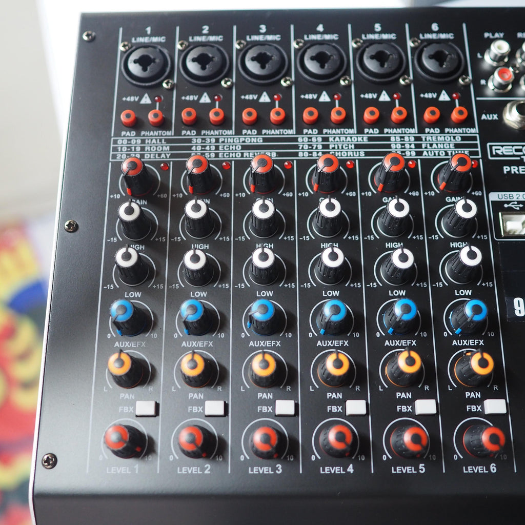 RECORDING TECH PREMIERE-6 Audio Mixer Console | Premiere 6
