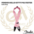 Fender Hello Kitty Polyester Guitar Strap - Strep Gitar