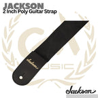 Jackson 2inch Poly Guitar Strap - Strep Gitar Bass