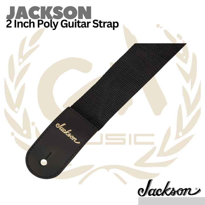 Jackson 2inch Poly Guitar Strap - Strep Gitar Bass