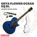 Enya Flower Ocean EQ Acoustic Guitar - Gitar Akustik