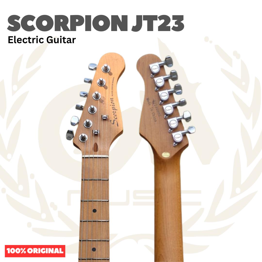 SCORPION JT23 Black Jaguar Series Electric Guitar - Gitar Listrik Tele
