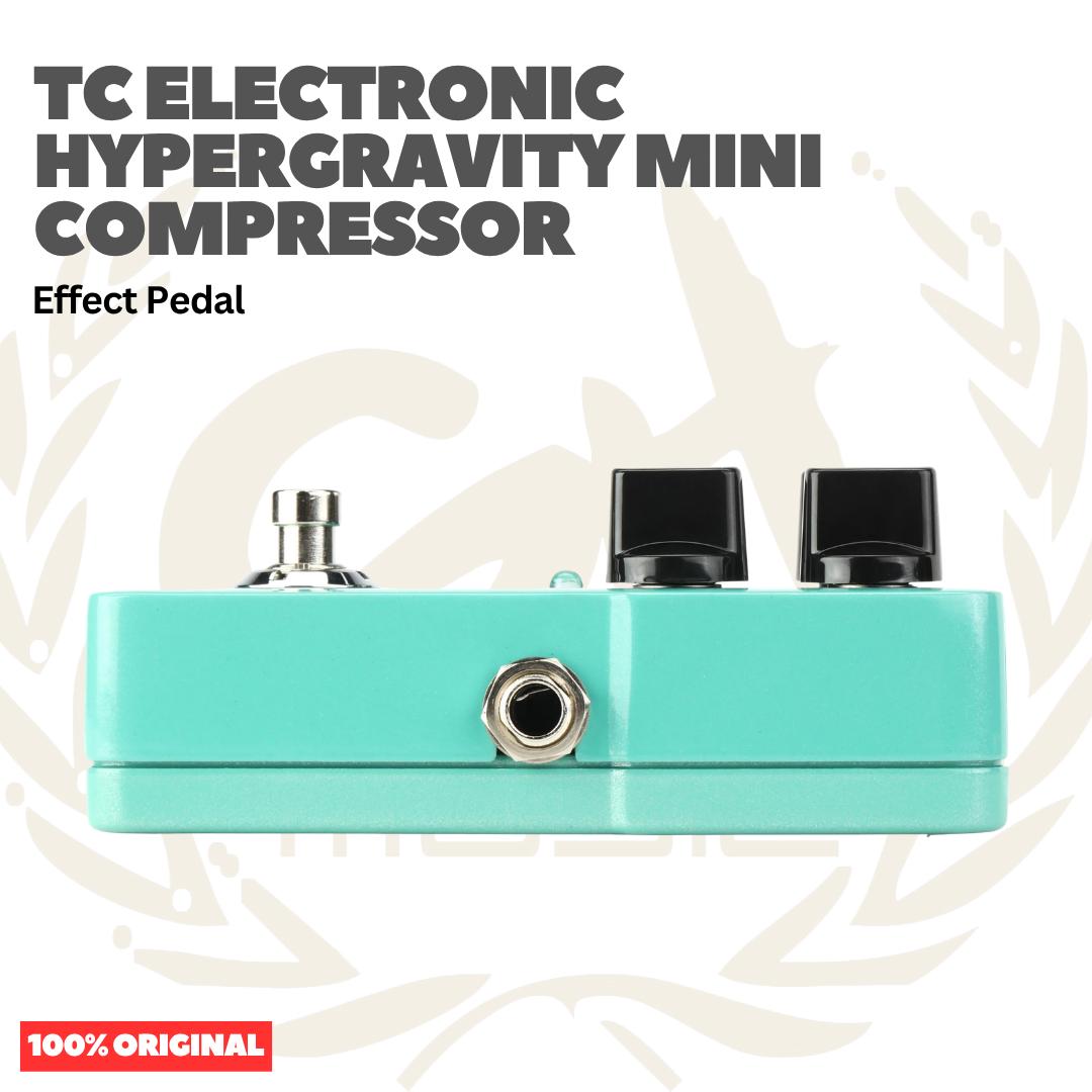 TC Electronic Hypergravity Mini Compressor Guitar Effects Pedal - Pedal Efek Gitar Bass