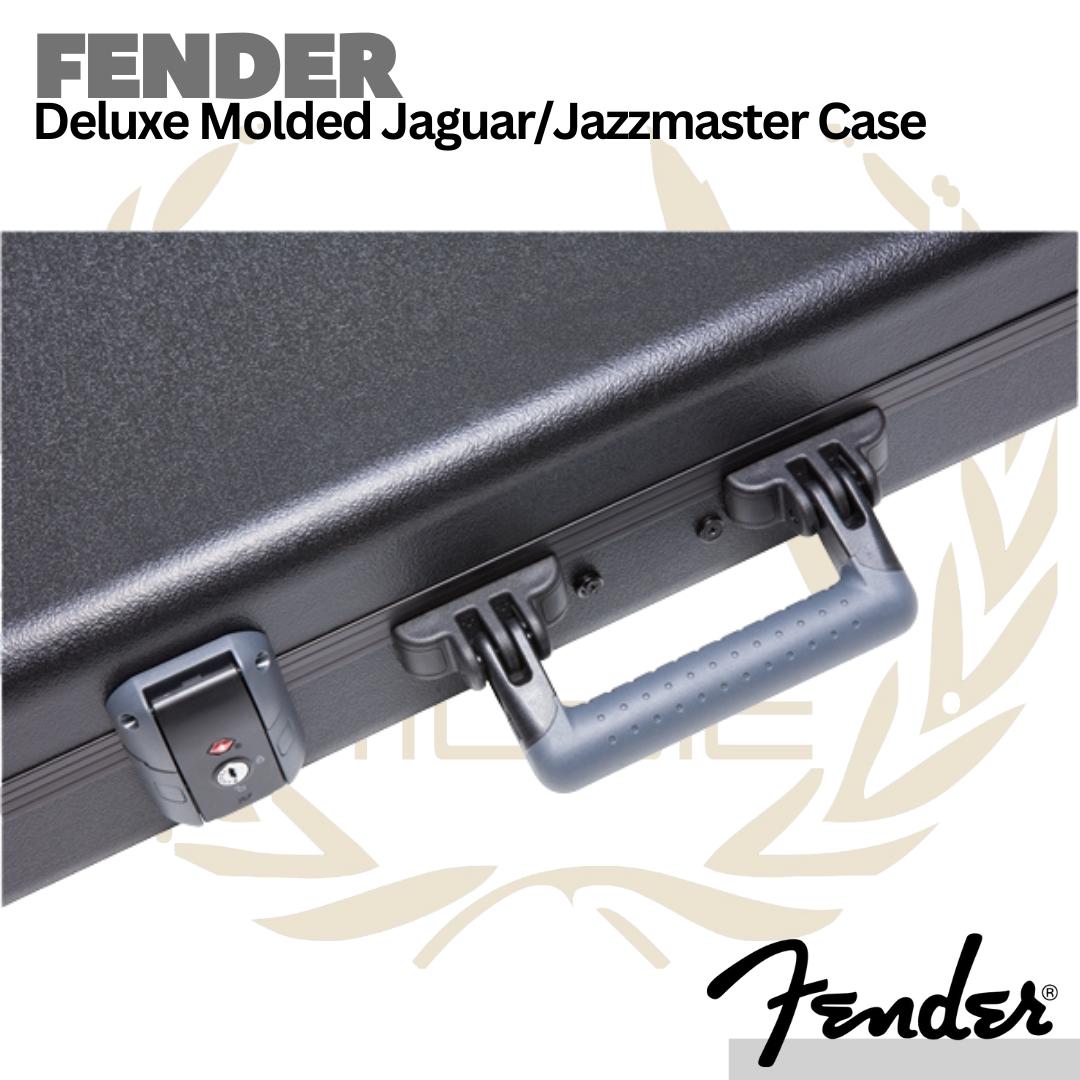 Fender Deluxe Molded Jazzmaster/Jaguar Guitar Case - Hardcase Koper