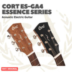 Cort ES-GA4 Essence Series Acoustic Electric Guitar - Gitar Akustik dengan Preamp