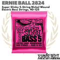 ERNIE BALL 2824 Super Slinky 5-String Nickel Wound 40-125 Senar Bass