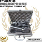 Recording Tech RT Vocal100 Professional Dynamic Mic - Mic RT Vocal 100 Microphone