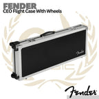 Fender CEO Flight Case w/ Wheels - Hardcase Koper Gitar Pesawat