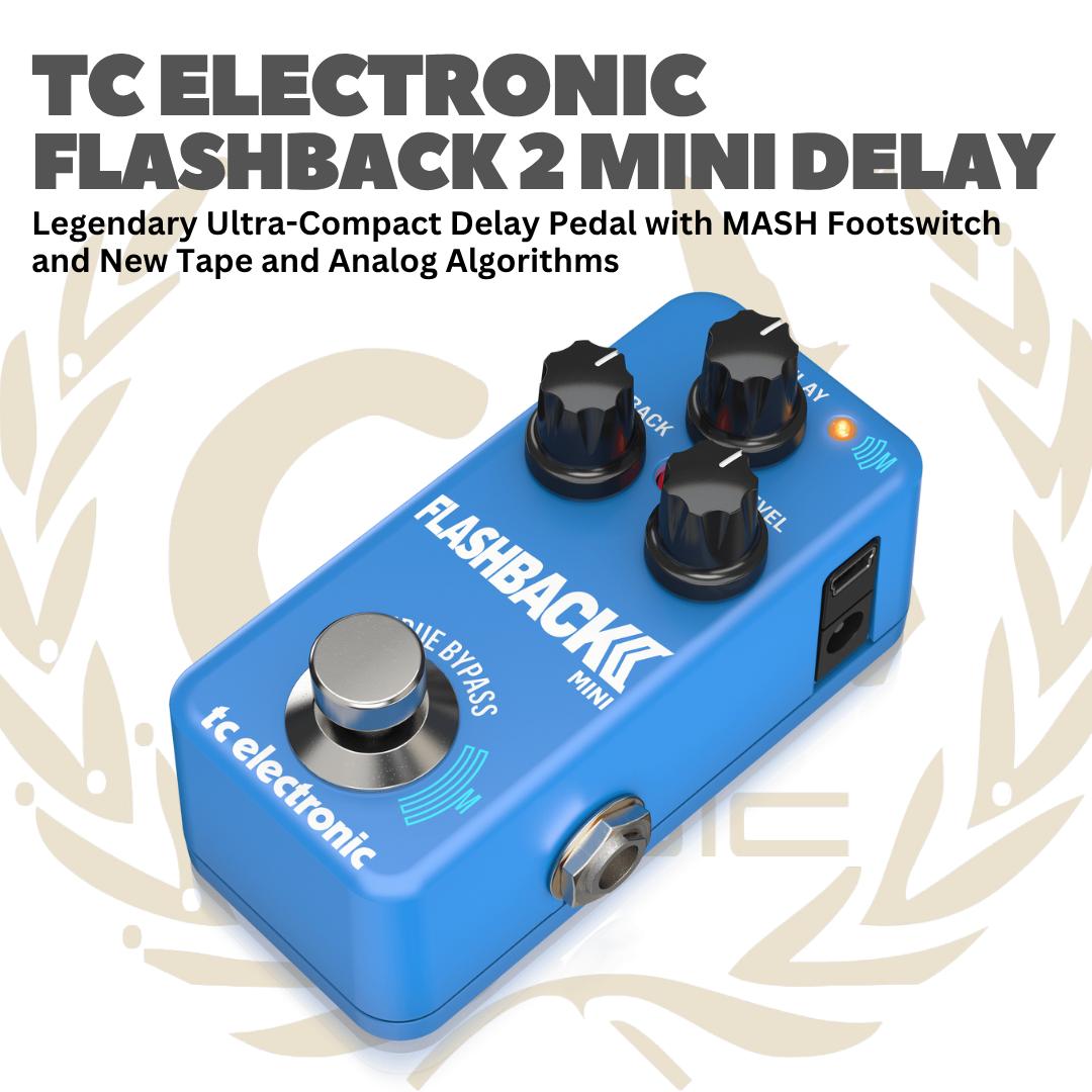 TC Electronic Flashback 2 Mini Delay - Efek Gitar Bass Pedal