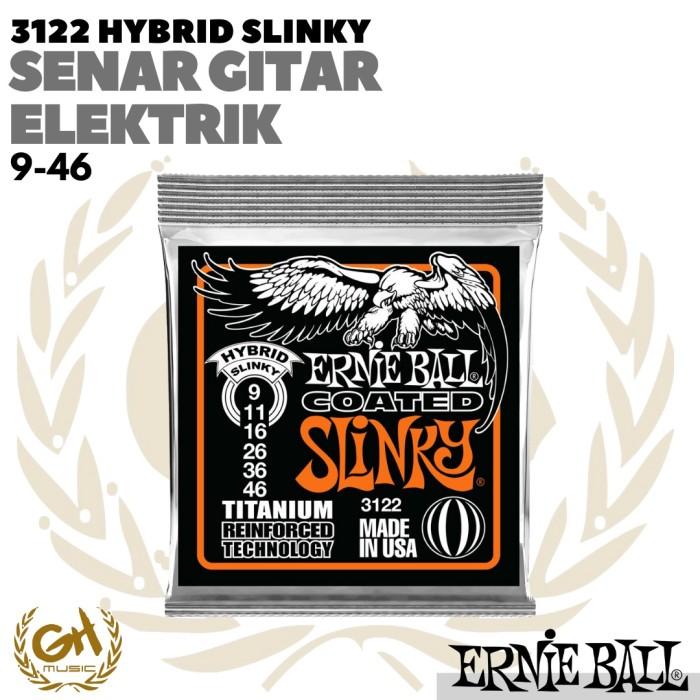 Ernie Ball 3122 Hybrid Slinky Titanium RPS Coated Electric 9-46