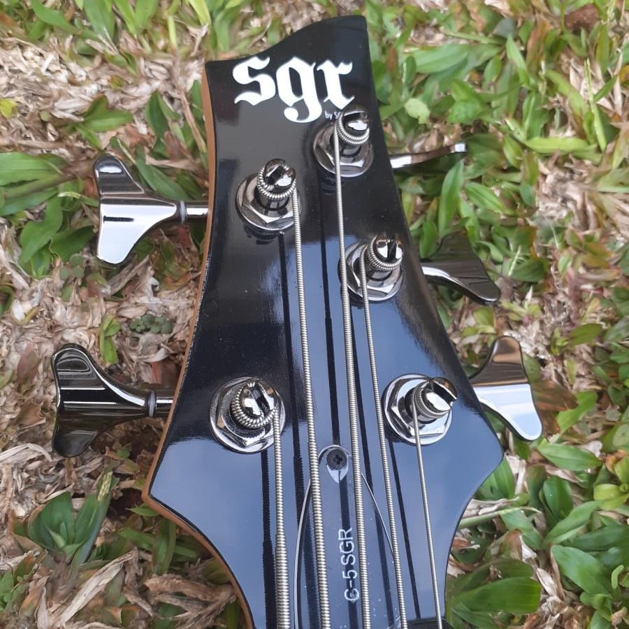 SCHECTER C-5 SGR ELECTRIC BASS