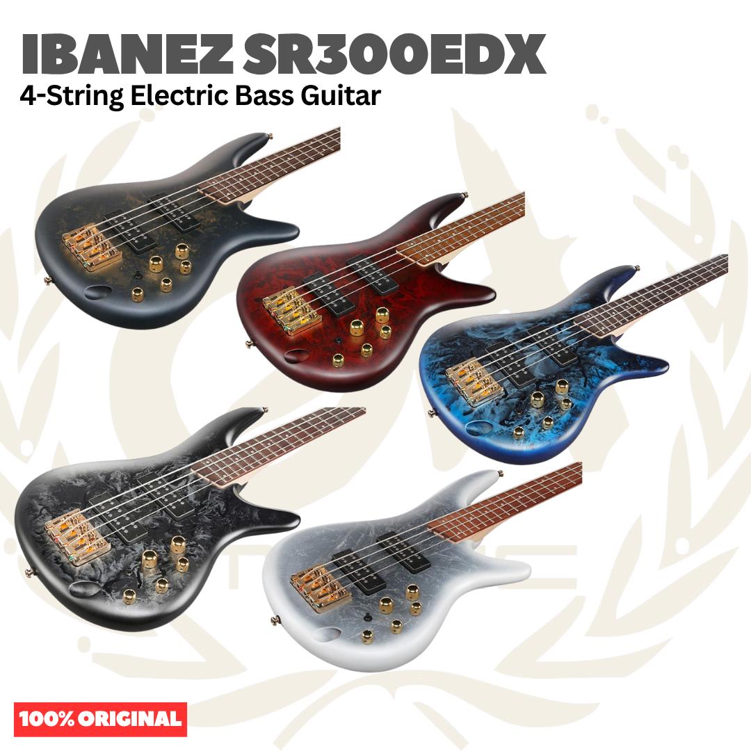 Ibanez SR300EDX Electric Bass Guitar - Bass Listrik Elektrik Original Asli