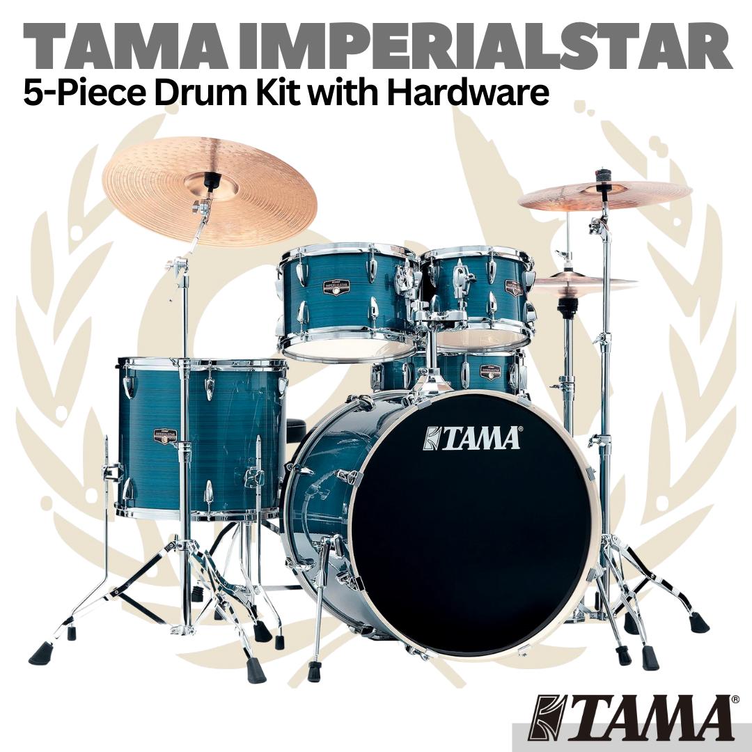 TAMA  IMPERIALSTAR Acoustic Drum Kit 5 Piece | Imperial Star IP52H6W