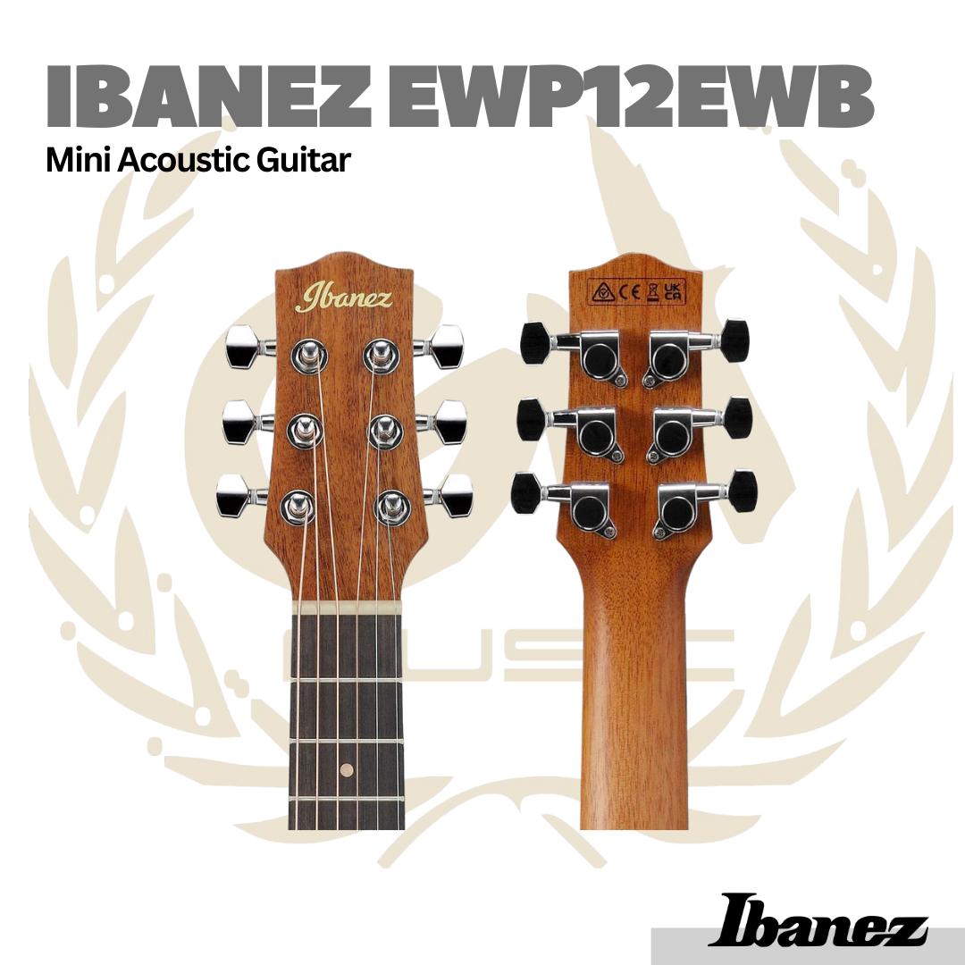 Ibanez EWP12EWB Mini Acoustic Electric Guitar - Gitar Lele GuitaLele