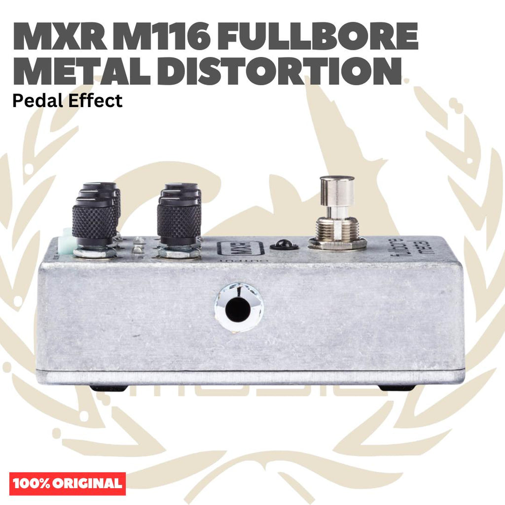 MXR M116 Fullbore Metal Distortion Guitar Effect Pedal - Pedal Efek Gitar Bass Original Asli
