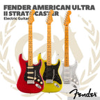 Fender American Ultra II Stratocaster Electric Guitar, Maple FB - Gitar Elektrik