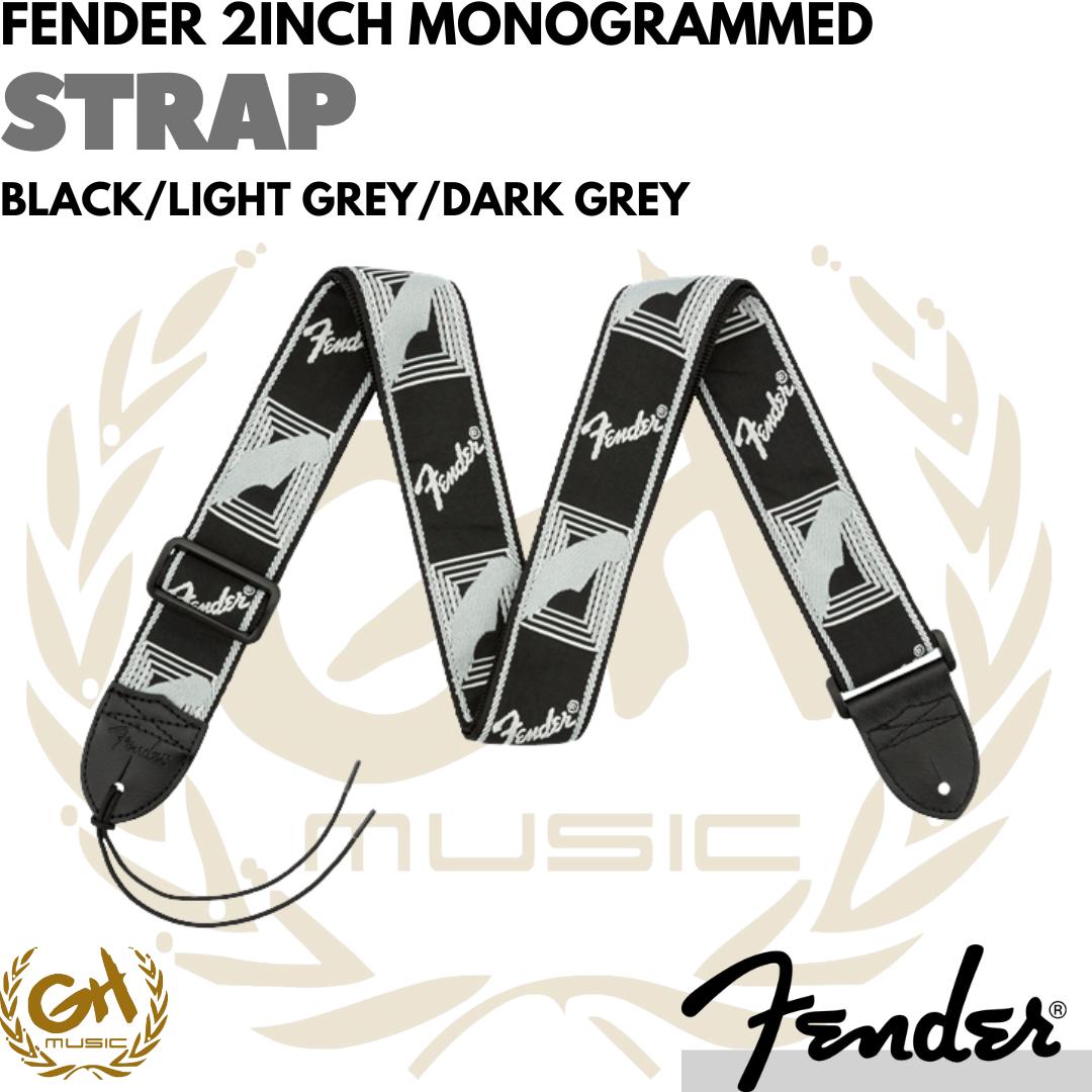 Fender 2inch Monogrammed Guitar Strap | STRAP GITAR FENDER