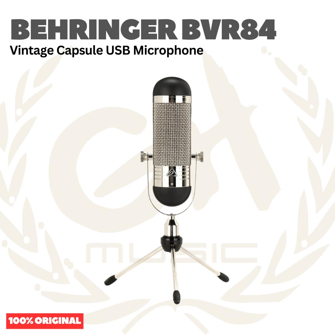 Behringer BVR84 Vintage Capsule USB Microphone - Mic Condenser