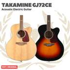 TAKAMINE GJ72CE Acoustic Electric Guitar - Gitar Akustik Listrik Elektrik dengan Preamp GJ72 CE Original Asli