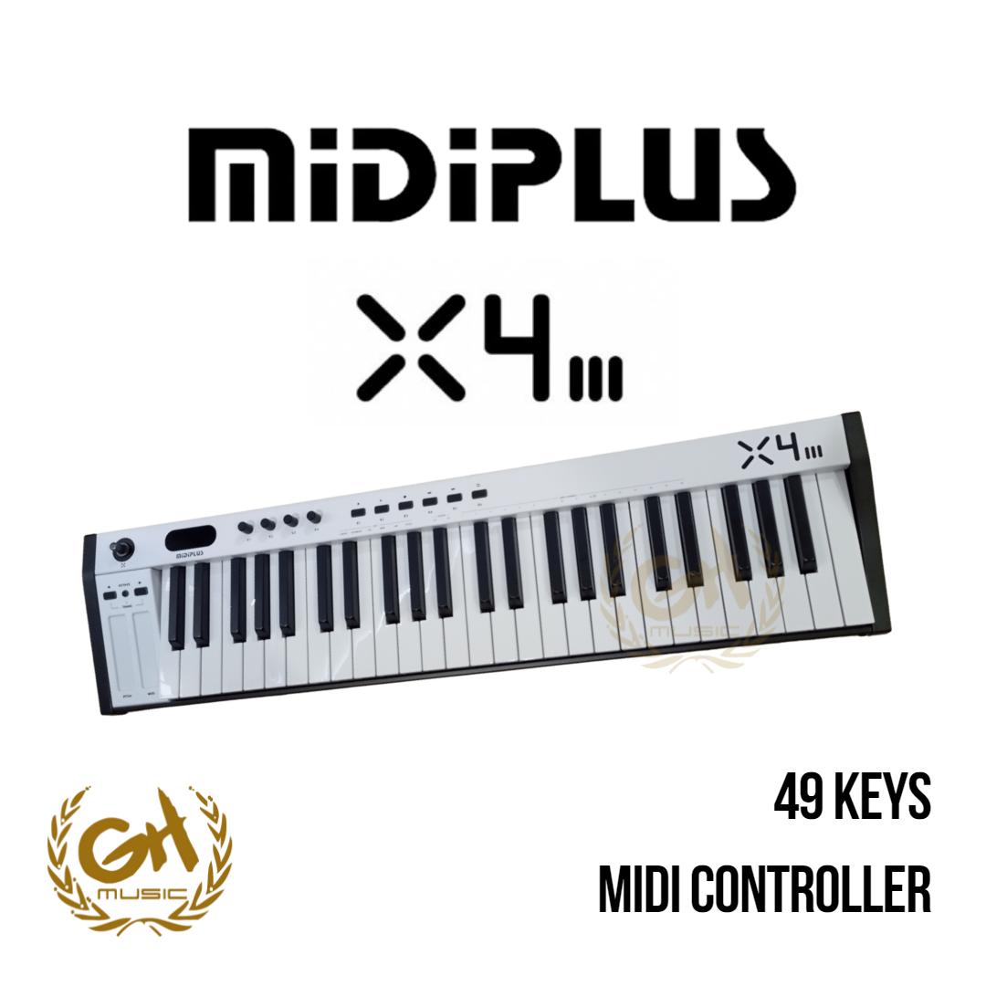 MIDIPLUS X4 III SERIES 49 KEYS MIDI CONTROLLER
