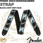 Fender 2inch Monogrammed Guitar Strap | STRAP GITAR FENDER