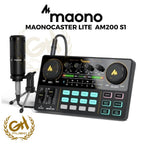 MAONOCASTER AM200-S1 Single Mic Bundle: All-In-One Podcast Studio