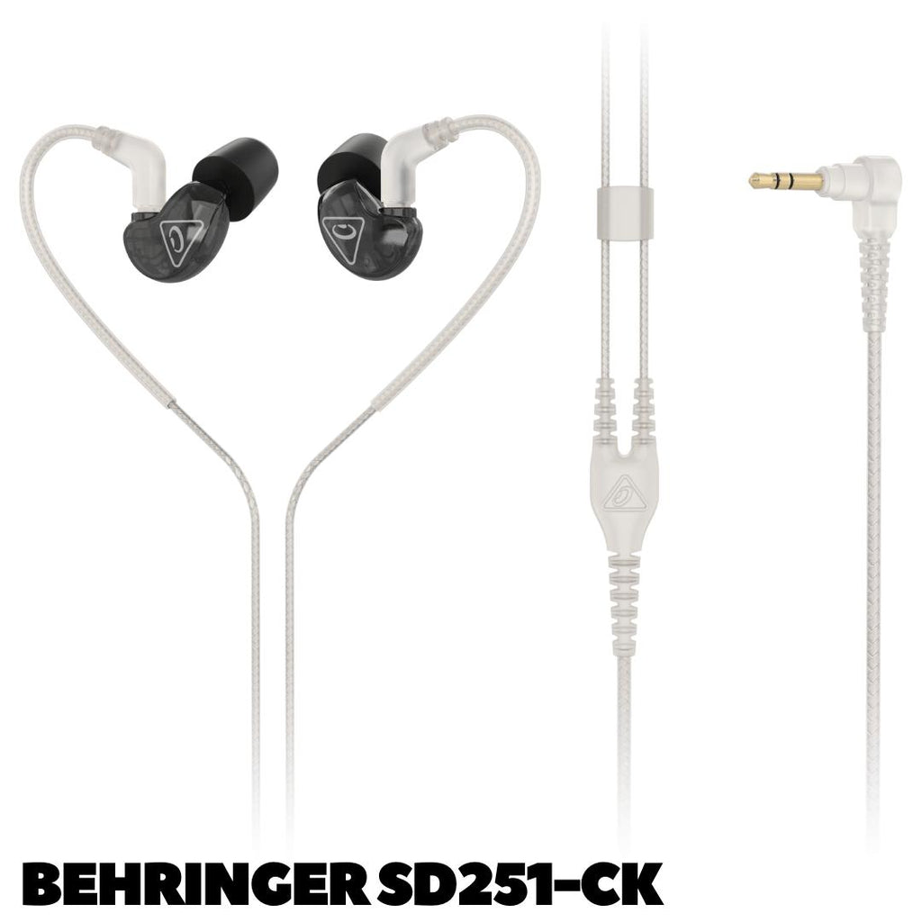 BEHRINGER SD251 Professional In Ear Studio Monitor | Earphone CK CL BT