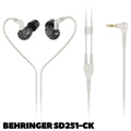 BEHRINGER SD251 Professional In Ear Studio Monitor | Earphone CK CL BT