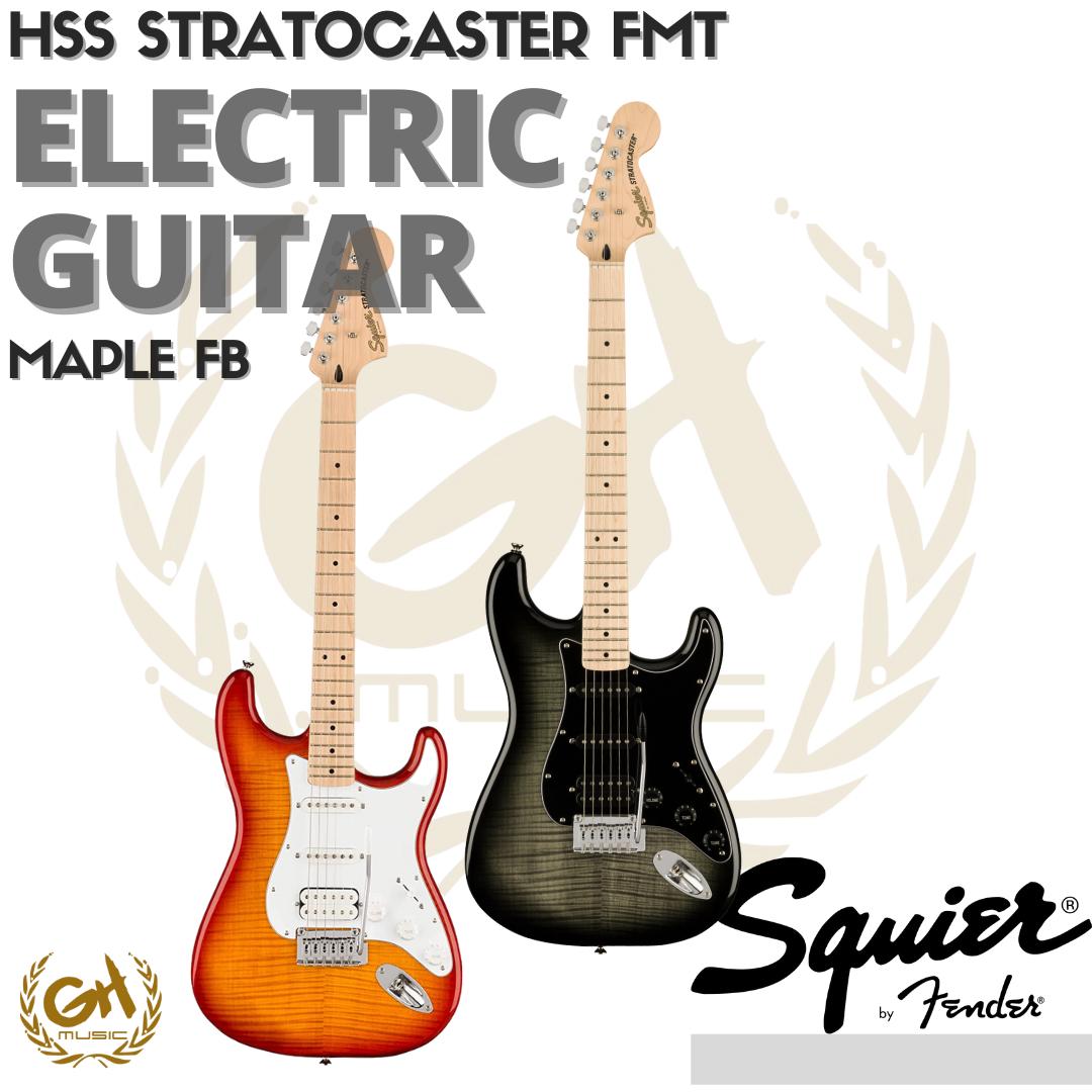 SQUIER AFFINITY SERIES STRATOCASTER FMT, MAPLE FB - GITAR ELEKTRIK