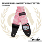 Fender Hello Kitty Polyester Guitar Strap - Strep Gitar