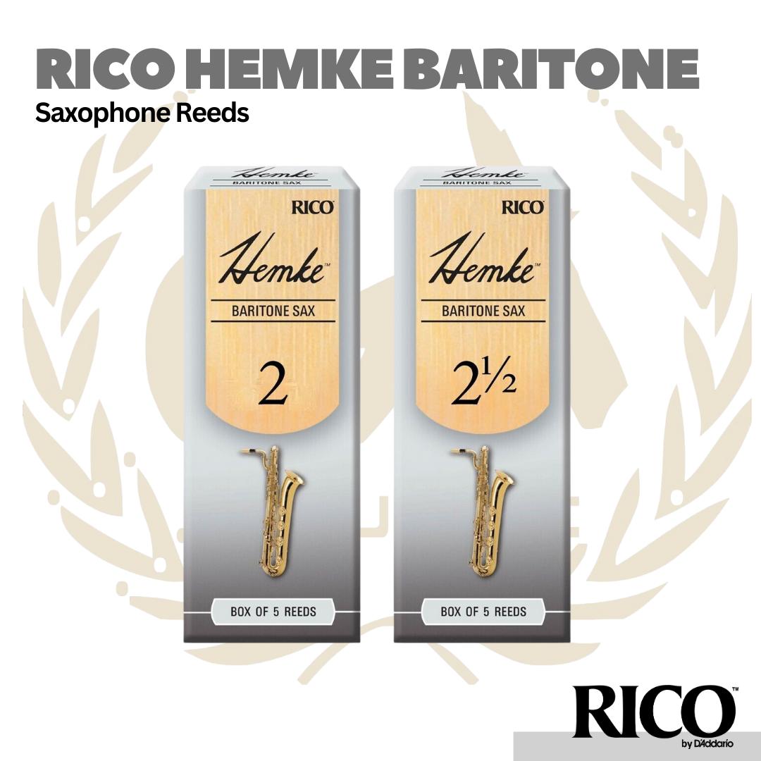 Rico Hemke Baritone Saxophone Reeds