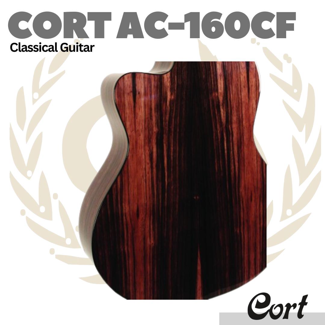 Cort AC-160CF Classical Acoustic Guitar - Gitar Klasik Nylon AC160