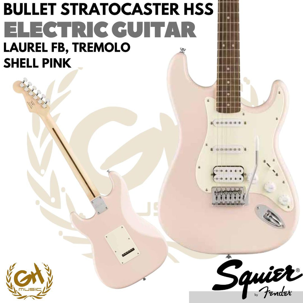 Squier Bullet Stratocaster HSS Electric Guitar, Laurel FB by Fender