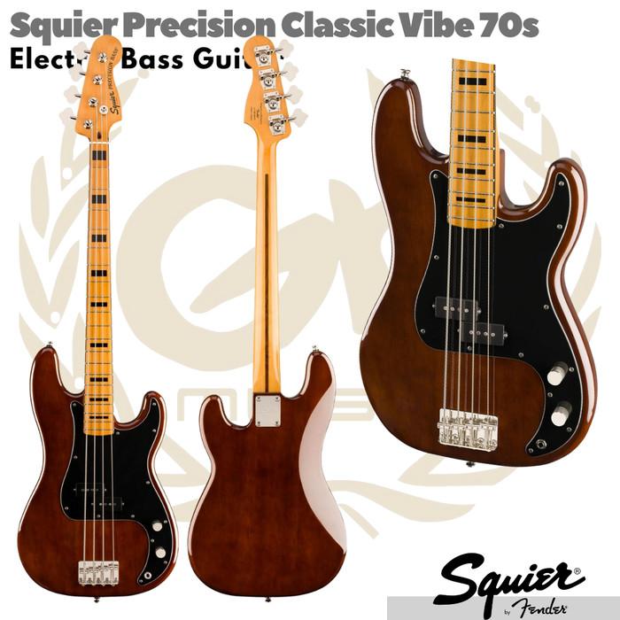 SQUIER PRECISION Classic Vibe 70s Electric Bass Guitar | Elektrik Listrik