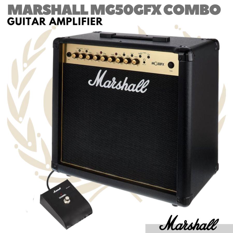 MARSHALL MG50GFX Combo Guitar Amplifier | Ampli Gitar Listrik MG50 FX