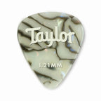 Taylor Celluloid 351 Picks, Abalone 12-Pack - Pick Gitar Bass