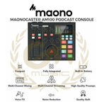 MAONOCASTER AM100 MIXER BROADCAST DAN LIVE STREAMING
