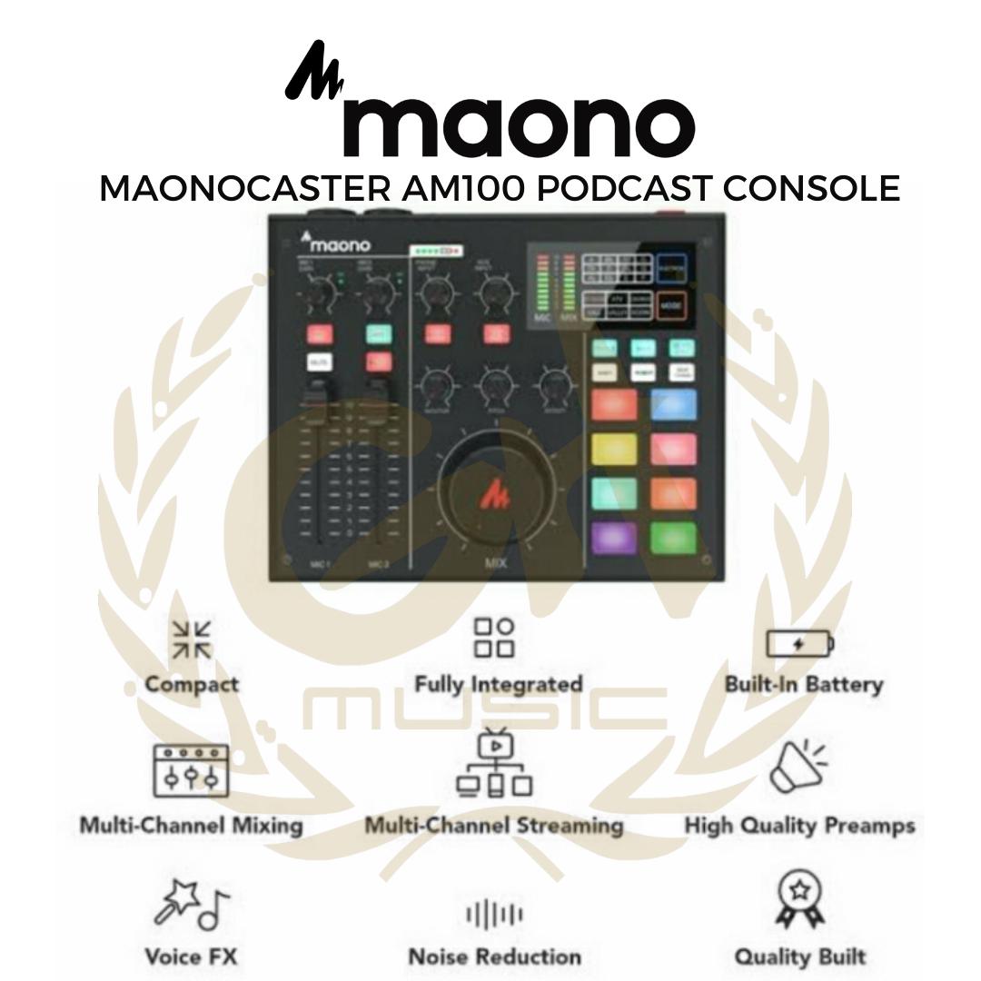 MAONOCASTER AM100 MIXER BROADCAST DAN LIVE STREAMING