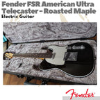 FENDER TELECASTER FSR American Ultra Electric Guitar, Roasted Maple FB