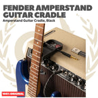 Fender Amperstand Guitar Cradle, Black - Stand Holder Gitar Aksesoris Meja Ampli