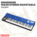 Behringer Wave Legendary 8-Voice Multi-Timbral Hybrid Synthesizer with Wavetable Generators and Analog VCF and VCA, LFO, 3 Envelopes, Arpeggiator and Sequencer - Keyboard Synth