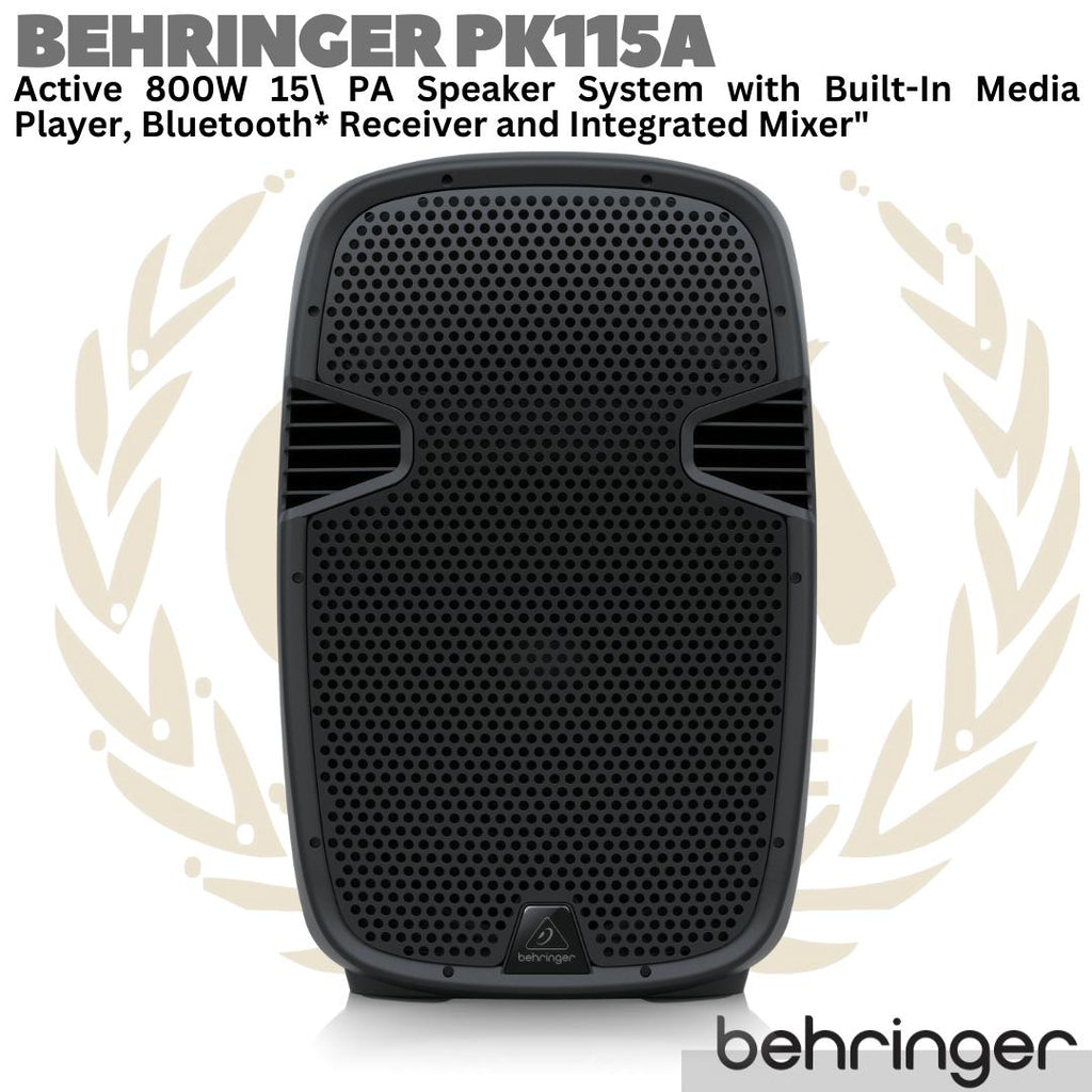 BEHRINGER PK115A Active 800W 15 inch PA Speaker System | Spiker Aktif
